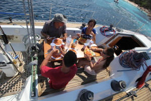 Pranzo a bordo escursione in barca
